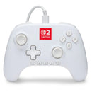 PowerA Advantage Wired Controller for Nintendo Switch 2 with Lumectra White