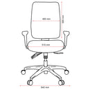Buro Tidal High Back Chair Fully Upholstered Black