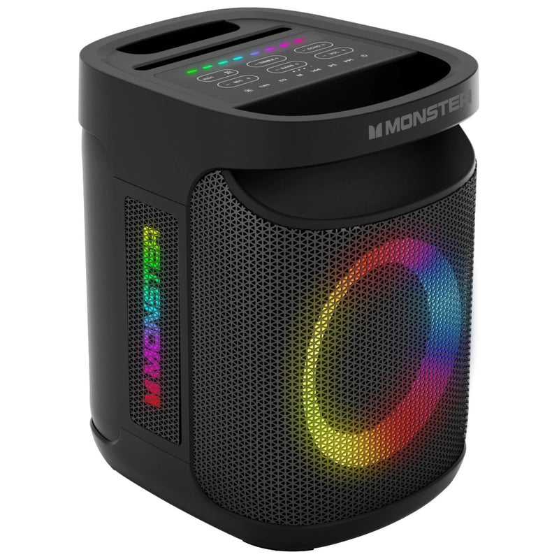 Monster F5 Portable Party Speaker Bluetooth Black