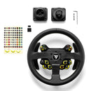Thrustmaster EVO Racing 32R Leather, Round Leather-Wrapped Wheel Rim & Detachable Hub