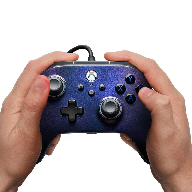 PowerA Advantage Wired Controller for Xbox Series X|S Blue Sparkle