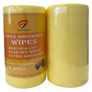A&C Gentility Super Absorbent Cleaning Wipes Extra Thick 70GSM 30x50cm 45m Yellow Pack 6 Rolls