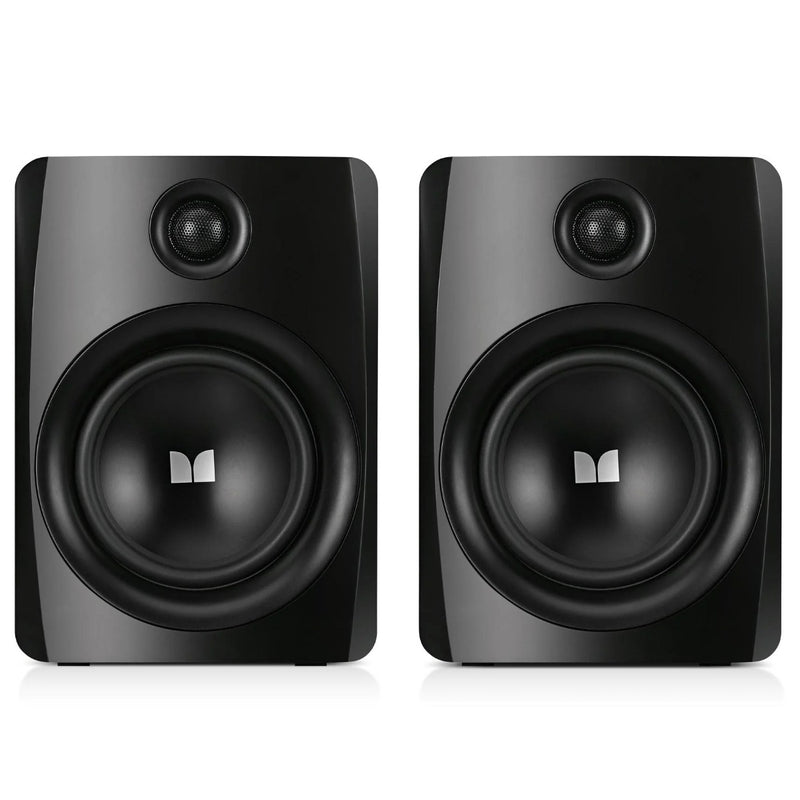 Monster MT-607 Bluetooth Bookshelf Speakers Black