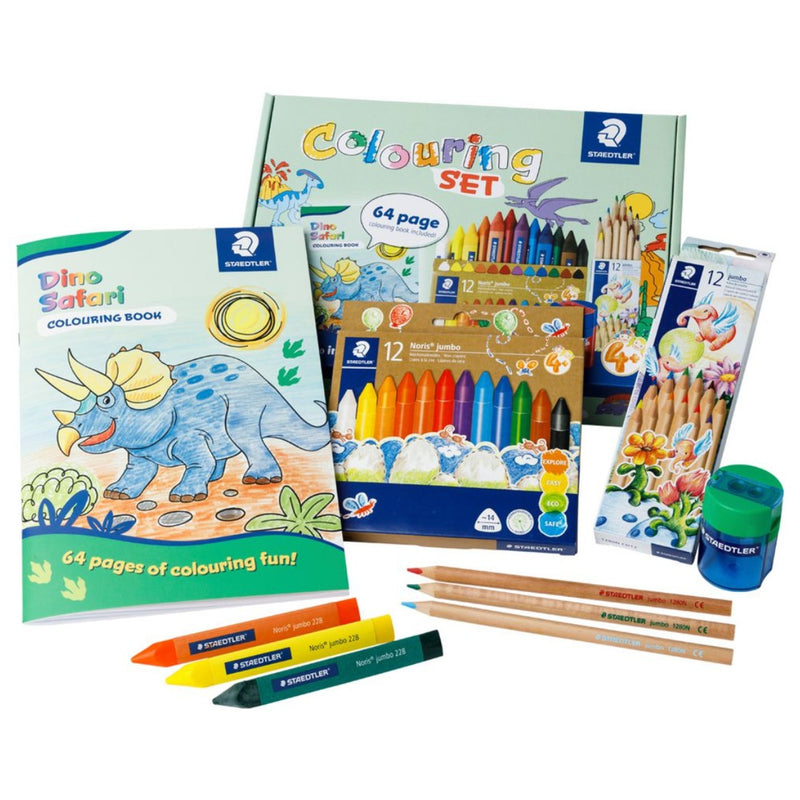 Staedtler Colouring Set Dino Safari Gift Box