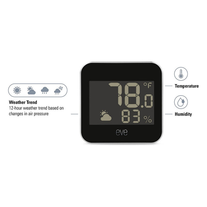 Eve Weather Smart Station with Matter Temperature Humidity