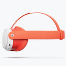 Meta Quest 3 Facial Interface and Head Strap For VR Headset Blood Orange