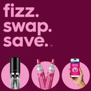 Sodastream ENSO Starter Pack Soft Fizzy Drink Sparkling Maker Soda Stream Stainless Steel