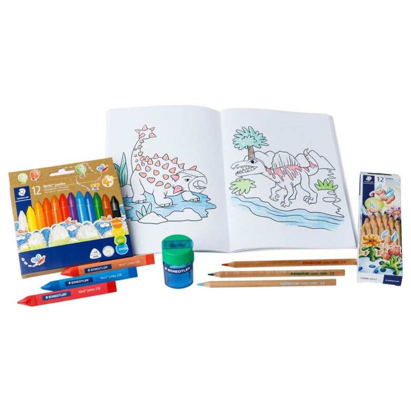 Staedtler Colouring Set Dino Safari Gift Box