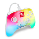 PowerA Advantage Wired Controller for Nintendo Switch 2 with Lumectra White