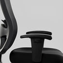 Buro Tidal Mesh High Back Chair Without Arms Black