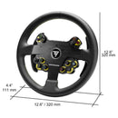 Thrustmaster EVO Racing 32R Leather, Round Leather-Wrapped Wheel Rim & Detachable Hub