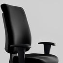 Buro Tidal High Back Chair Fully Upholstered Black