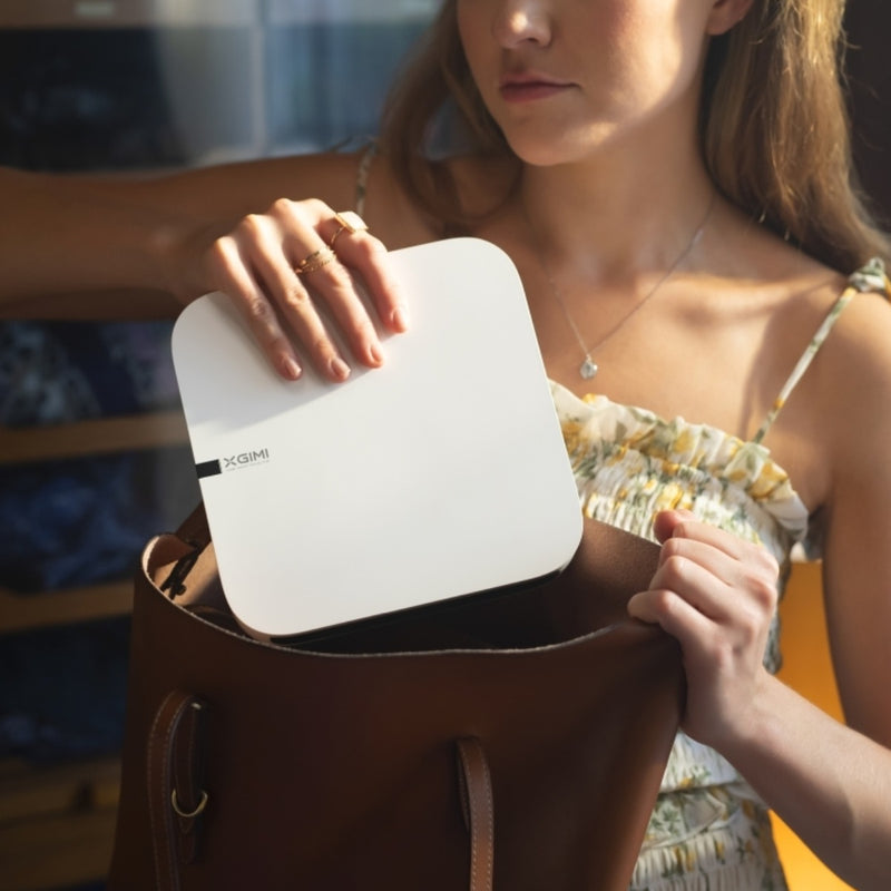 XGIMI Elfin Projector 1080p Ultra Lightweight Home Theatre White