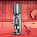 Sodastream ENSO Starter Pack Soft Fizzy Drink Sparkling Maker Soda Stream Stainless Steel