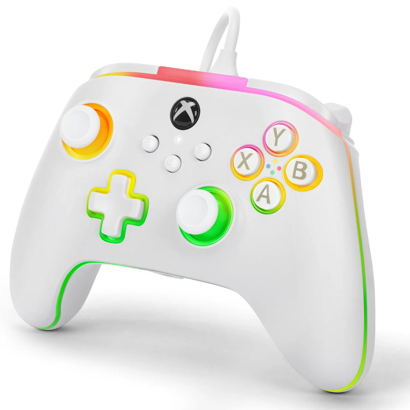 PowerA Advantage Wired Controller for Xbox Series X|S with Lumectra White