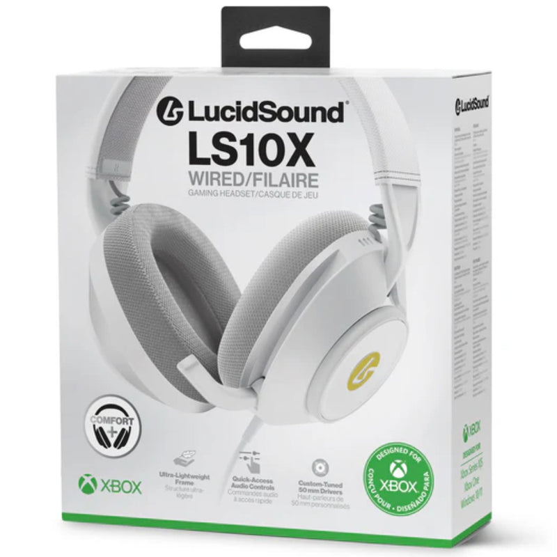 LucidSound LS10X Gen 2 Wired Gaming Headset for Xbox Series X|S Indigo White