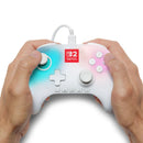 PowerA Advantage Wired Controller for Nintendo Switch 2 with Lumectra White