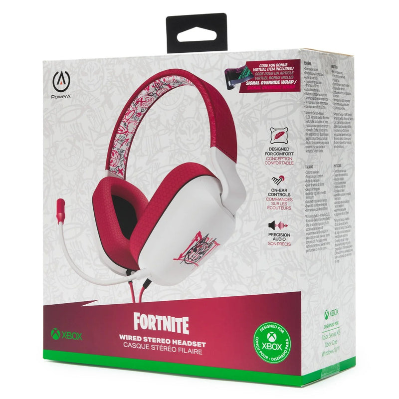 PowerA Wired Stereo Headset for Xbox Series X|S Fortnite Drift
