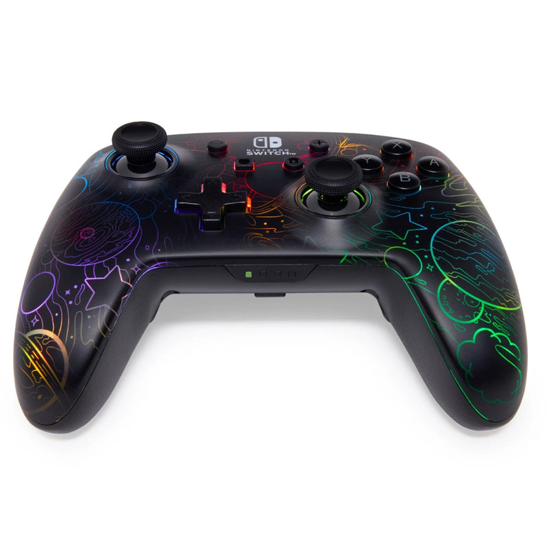 PowerA Enhanced Wireless Controller for Nintendo Switch with Lumectra Galactic Vortex