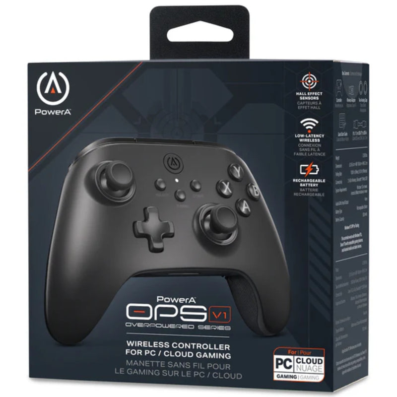 PowerA OPS v1 Wireless Controller for PC and Cloud Gaming Black