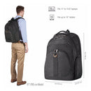 Everki Atlas Checkpoint Friendly Laptop Backpack 15.6 Inch Black