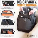 Everki Atlas Wheeled Laptop Backpack 17.3 Inch Black