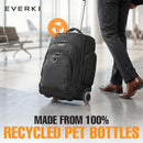 Everki Atlas Wheeled Laptop Backpack 17.3 Inch Black