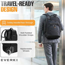 Everki Atlas Wheeled Laptop Backpack 17.3 Inch Black