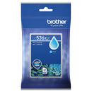 Brother LC536 Cyan Ink Cartridge LC-536XLC