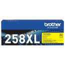 Brother TN258XL Yellow Toner Ink Cartridge Genuine Original TN258XLY