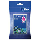 Brother LC536 Ink Cartridge Set Genuine Black/Cyan/Magenta/Yellow LC-536