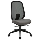 Buro Force Office Chair Without Arms Black Mesh Black Base