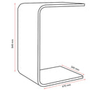 Buro Konfurb Link Side Coffee Table Black