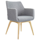 Buro Konfurb Hady Chair Everyday 4-Leg Wood Base Keylargo Ash