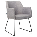 Buro Konfurb Hady Chair Everyday Sled Base Black Keylargo Ash