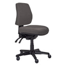 Buro Roma 3 Lever Mid Back With Seat Slide Without Arms Safetex Charcoal