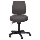 Buro Roma 3 Lever Mid Back With Seat Slide Without Arms Safetex Charcoal