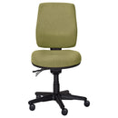 Buro Roma 3 Lever High Back With Seat Slide Without Arms Safetex Olive