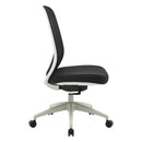 Buro Force Office Chair Without Arms Black Mesh Grey Base