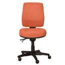 Buro Roma 3 Lever High Back With Seat Slide Without Arms Safetex Rust