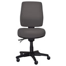 Buro Roma 3 Lever High Back With Seat Slide Without Arms Safetex Charcoal