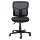 Buro Mondo Tivoli Chair 2-Lever Mesh Back Without Arms Zen Black