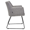 Buro Konfurb Hady Chair Everyday Sled Base Black Keylargo Ash