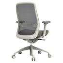 Buro Konfurb Luna Chair Mesh Back with Arms White