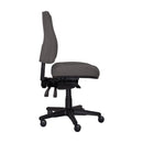 Buro Roma 3 Lever High Back With Seat Slide Without Arms Safetex Charcoal