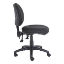 Buro Mondo Java Chair 3-Lever Mid Back Without Arms Black