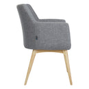 Buro Konfurb Hady Chair Everyday 4-Leg Wood Base Keylargo Ash