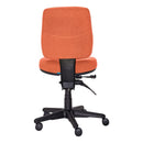 Buro Roma 3 Lever Mid Back With Seat Slide Without Arms Safetex Rust