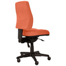 Buro Roma 3 Lever High Back With Seat Slide Without Arms Safetex Rust