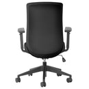 Buro Mondo Gene Chair Fabric Back with Arms Black